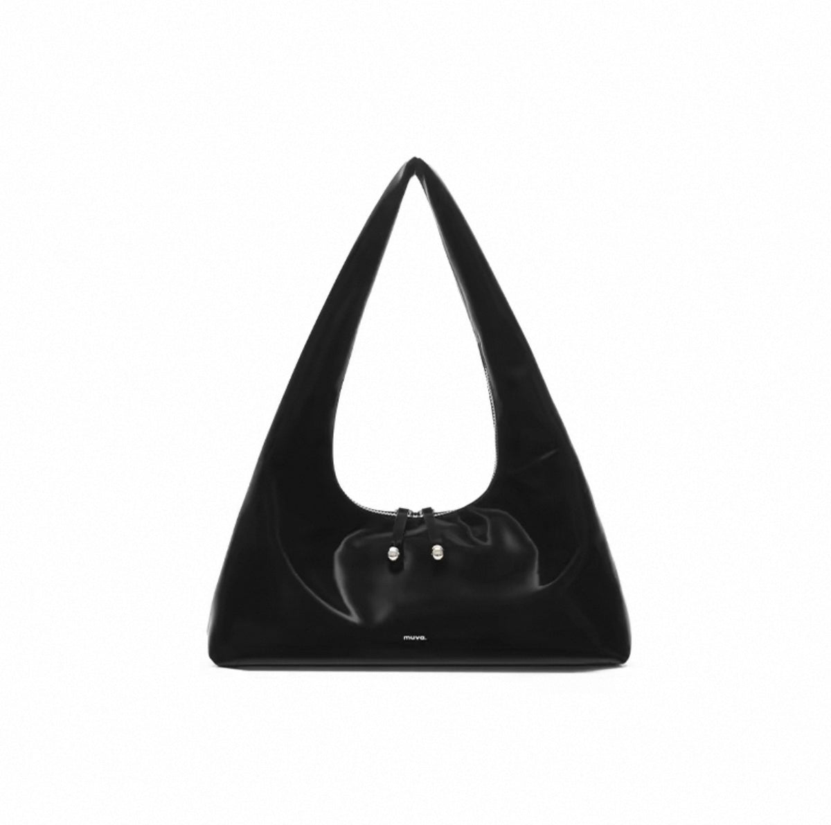 Bolso Hobo de Hombro con Doble Cremallera MUVA