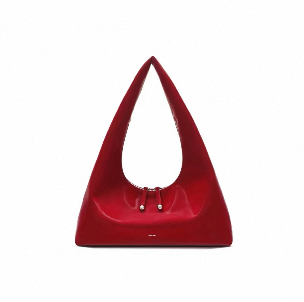 Bolso Hobo de Hombro con Doble Cremallera MUVA