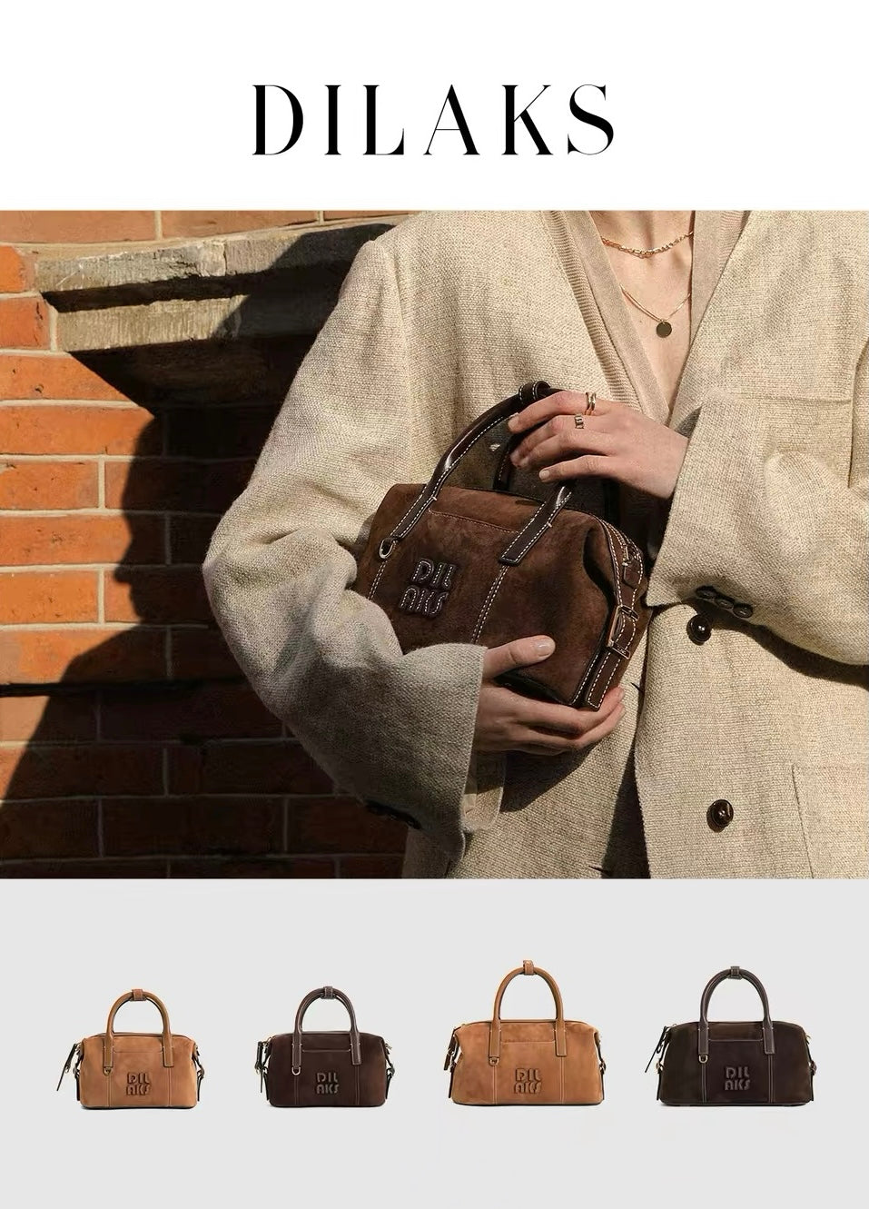 Bolso Boston de Ante DILAKS