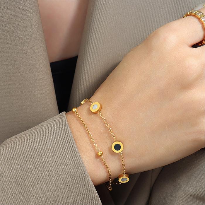 Pulsera doble círculos FP