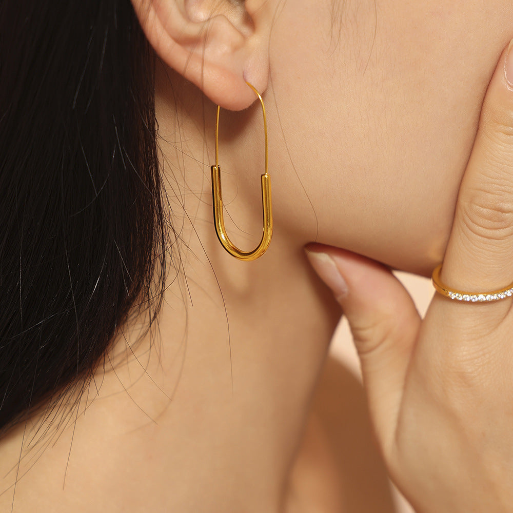 Pendientes de forma clip FP