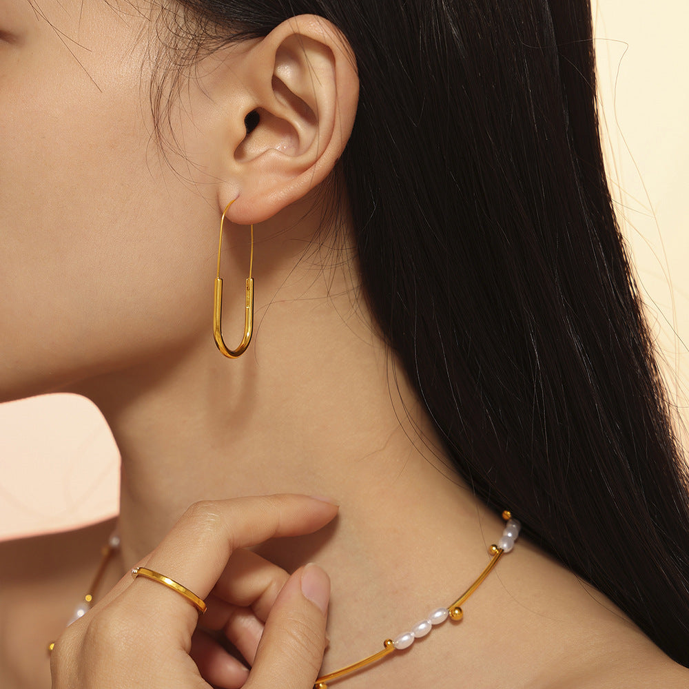 Pendientes de forma clip FP