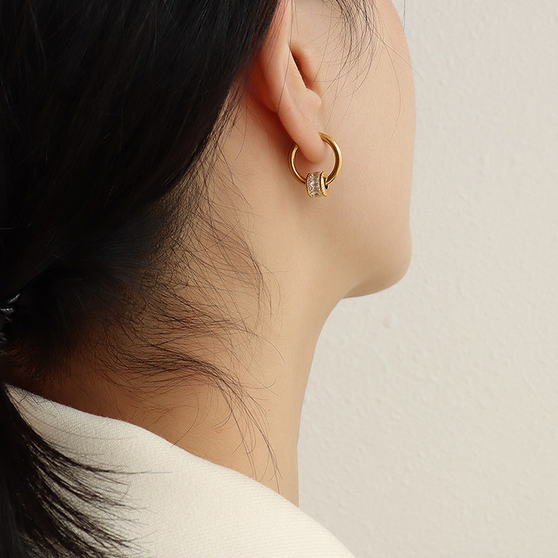 Collar con colgante cilíndrico FP