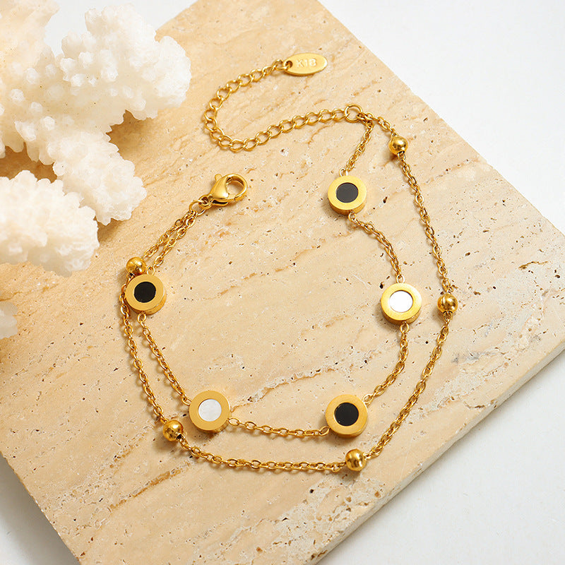 Pulsera doble círculos FP