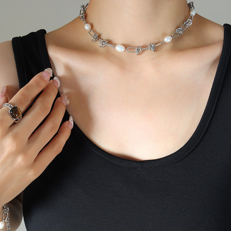 Conjunto de cadena y perlas FP